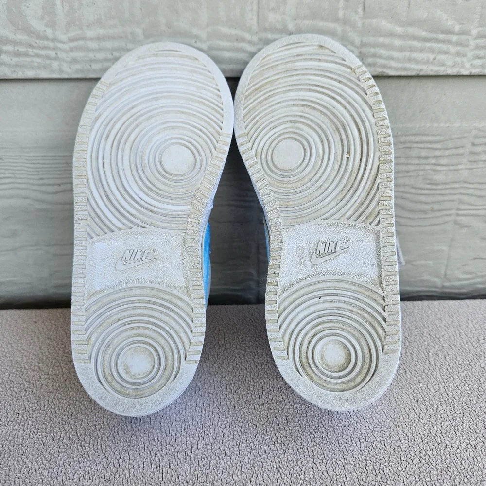 Nike Court Borough Low 2 Toddler Sneaker 10C White Frozen OOAK Olaf AV3172-100
